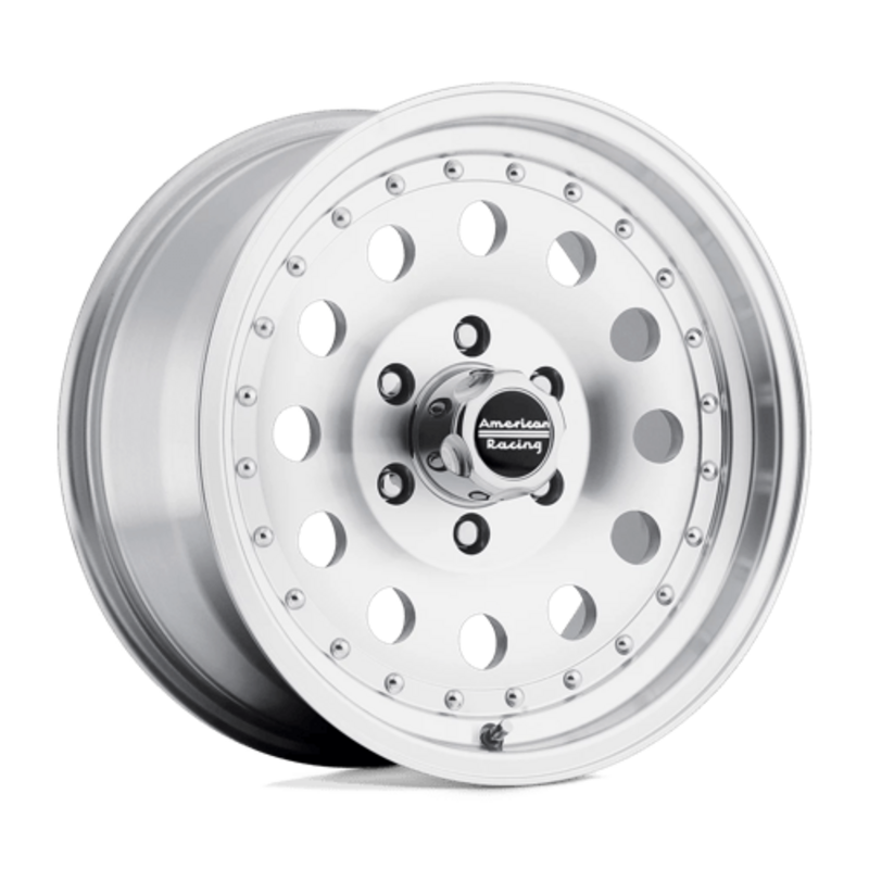 American Racing AR62 Outlaw II 15X7 5x120.65 ET50, Gris Argenté Poli