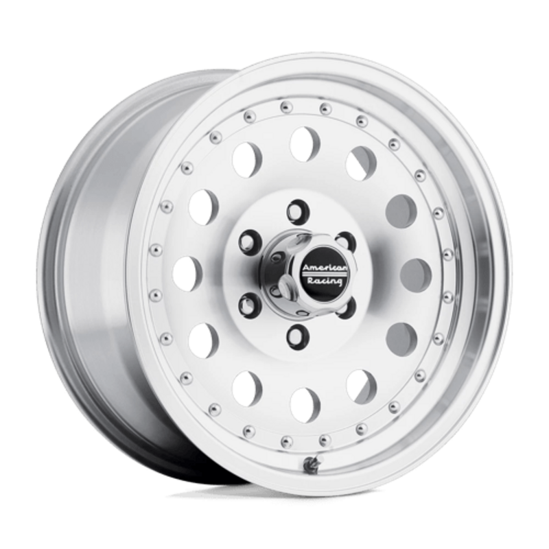 American Racing AR62 Outlaw II 17X8 6x139.7 ET18, Gris Argenté Poli
