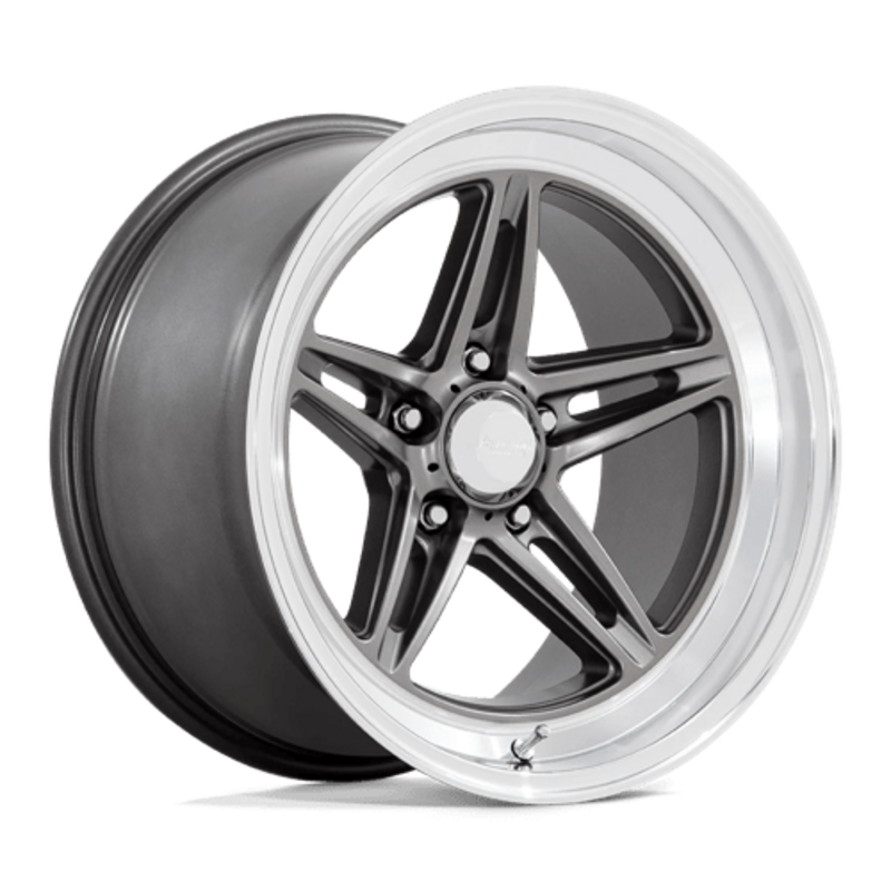 American Racing Vintage VN514 Groove 18X10 5x114.3 ET0, Anthracite, Rebord Diamant