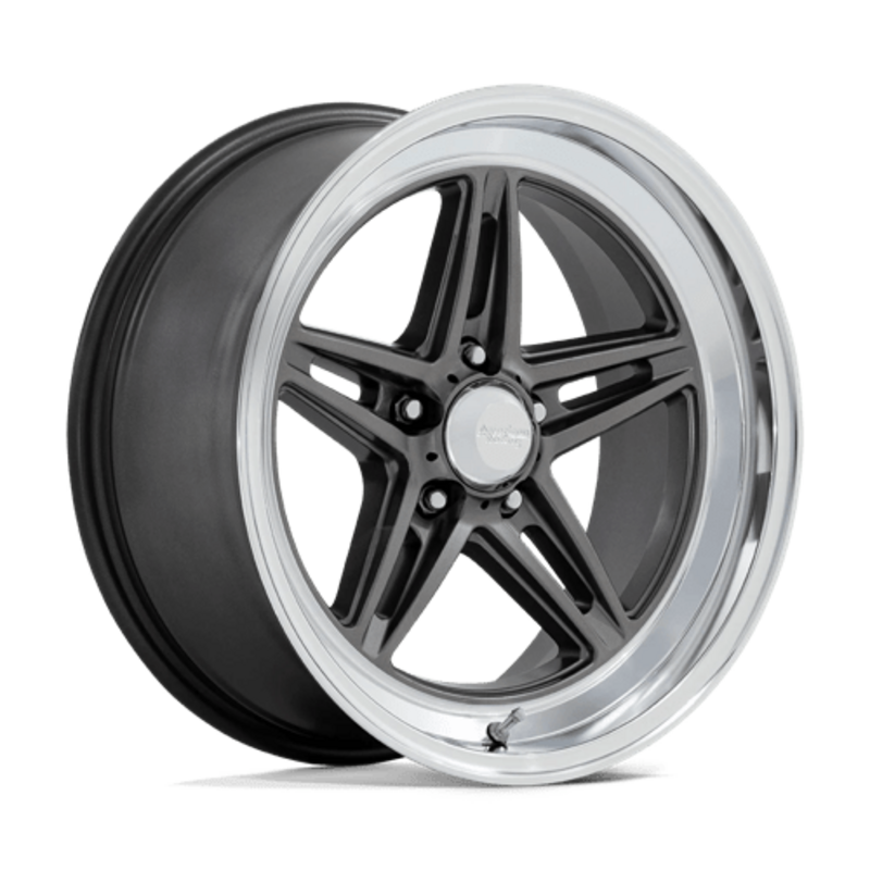 American Racing Vintage VN514 Groove 18X10 5x114.3 ET12, Anthracite, Rebord Diamant