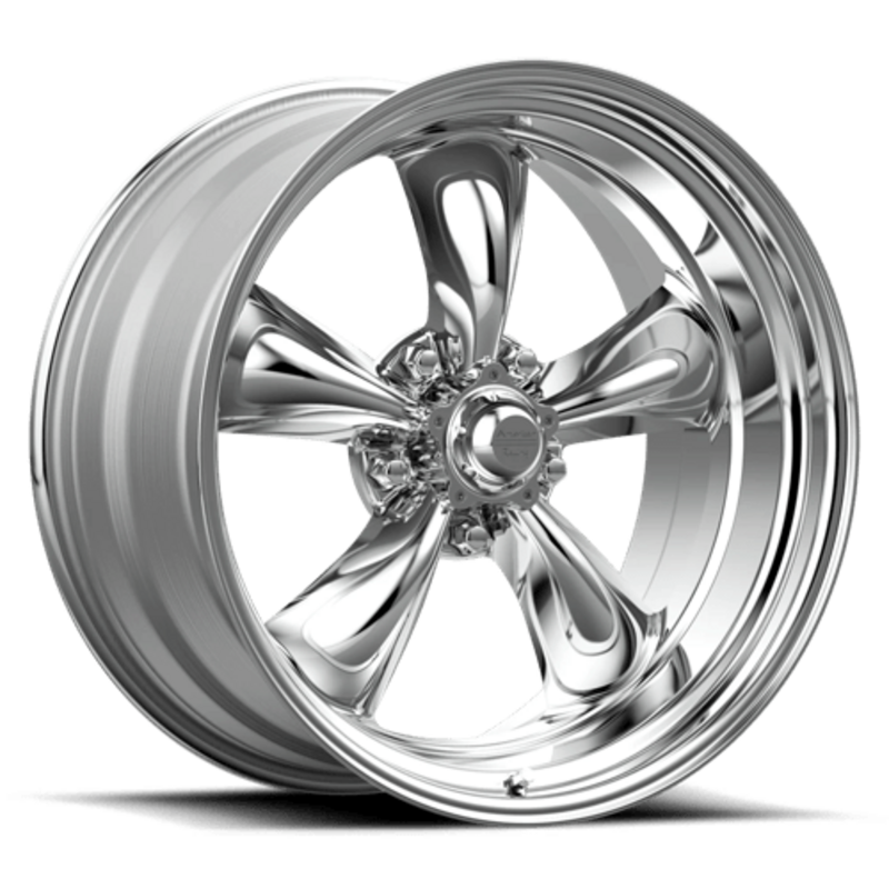American Racing Vintage VN515 Torq Thrust II 18X8 5x114.3 ET0, Chrome / Poli
