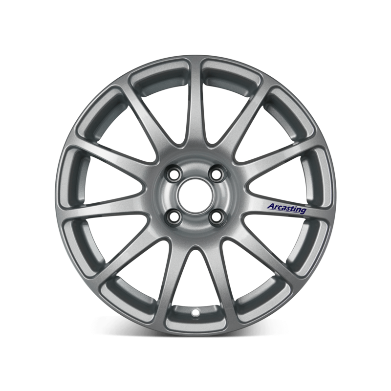 Evo Corse Excalibur 18x8" 5x112 ET45, Gris Argenté