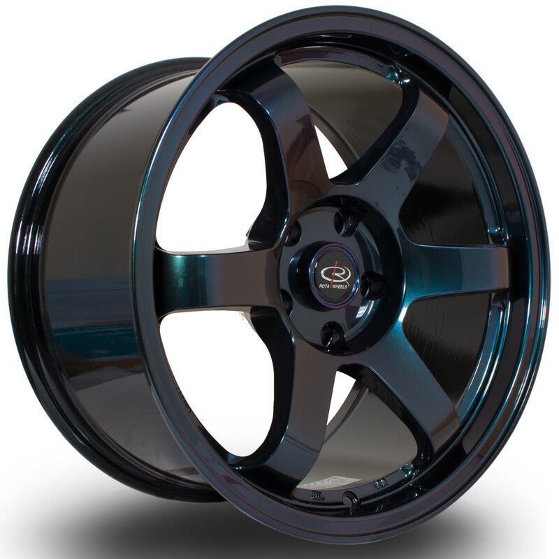 Rota Grid 17x9" 5x114.3 ET25, NeoChrome