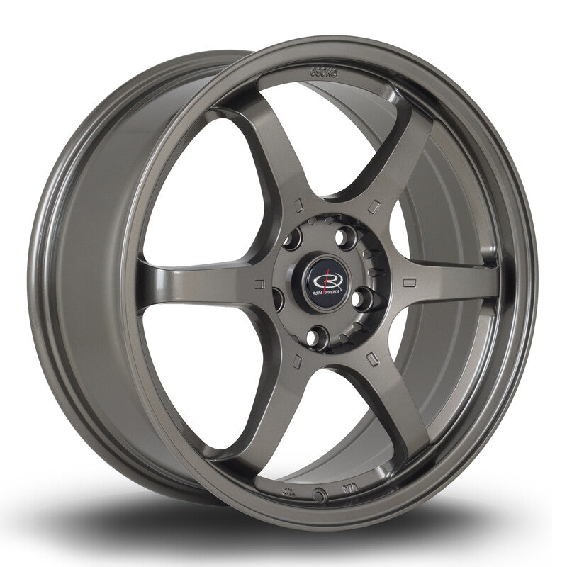 Rota GR6 18x7.5" 5x114.3 ET45, Bronze