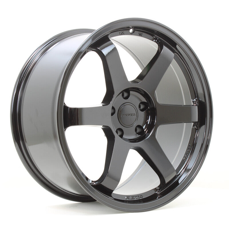 Rota Grid 19x10.5" 5x112 ET35, Noir Brillant