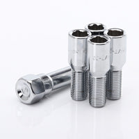 Chrome ATB1 Locking Wheel Bolts M12x1.5 (Set of 4)