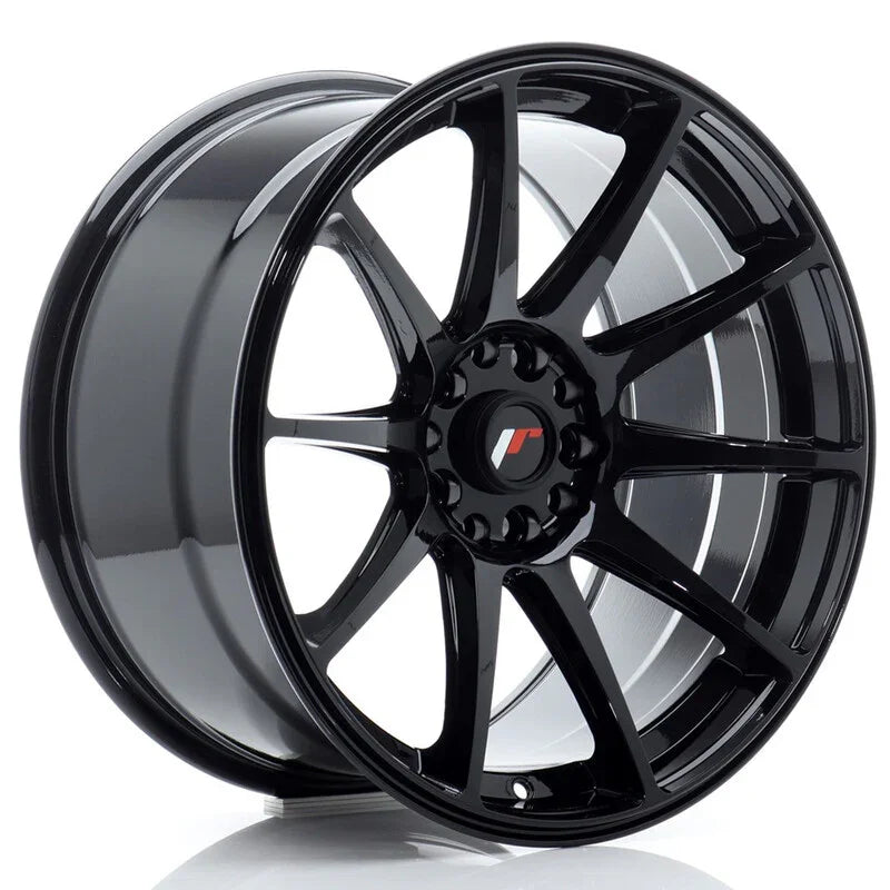 Japan Racing JR-11 Extreme Concave 18x9.5" 5x112/114.3 ET30, Noir Brillant - Rasl'Bitume