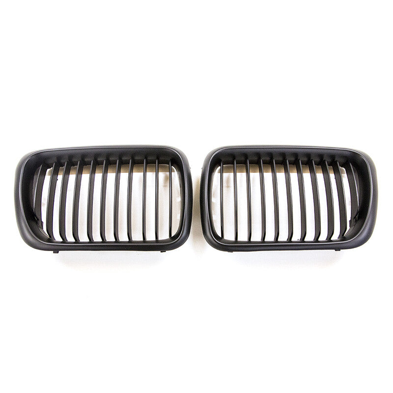 Grilles de Calandre Noires pour BMW E36 Phase 2 (Haricots)