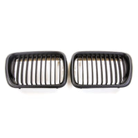 Grilles de Calandre Noires pour BMW E36 Phase 2 (Haricots)