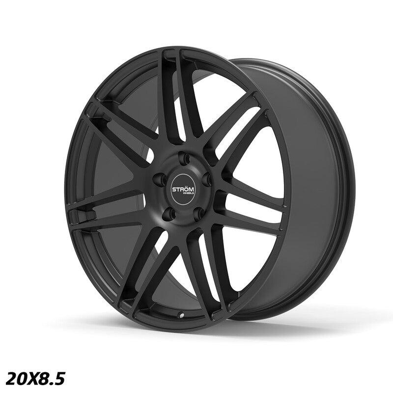 Ström STR3 20x8.5" 5x112 ET32, Noir Satiné