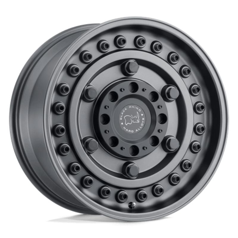 Black Rhino Armory 18X9.5 5x127 ET-18, Gunmetal Noir