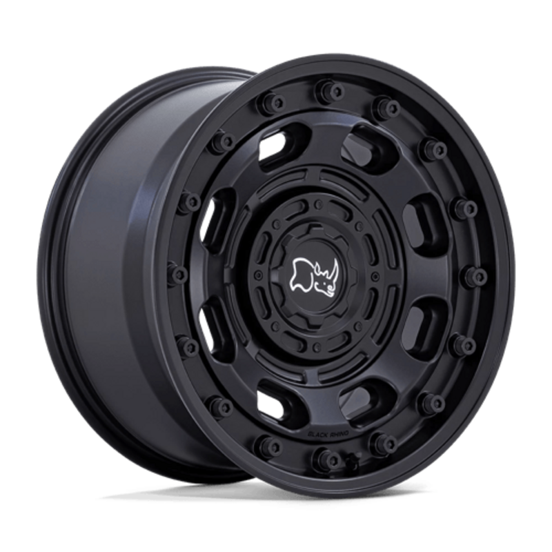 Black Rhino Atlas 17X8 5x114.3/127 ET38, Noir Mat