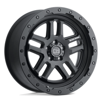 Black Rhino Barstow 20X9.5 5x127 ET-18, Noir Texturé