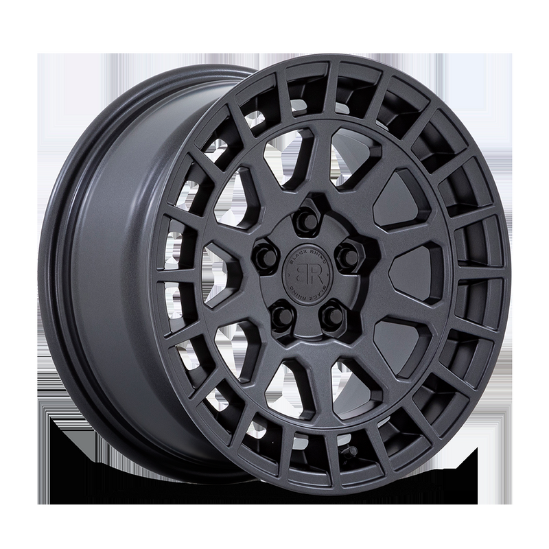 Black Rhino Boxer 17X8 5x100 ET40, Gunmetal Noir
