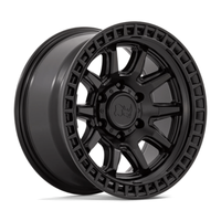 Black Rhino Calico 17X8.5 5x120 ET34, Noir Mat