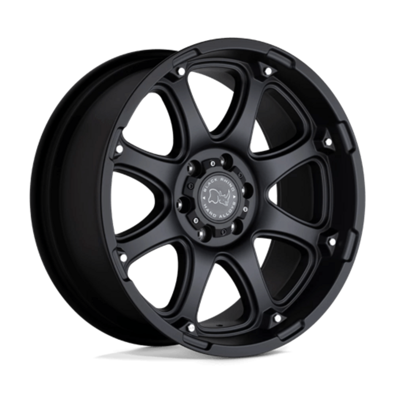 Black Rhino Glamis 20X9 6x139.7 ET12, Noir Mat