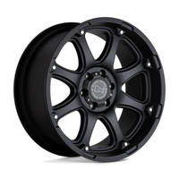 Black Rhino Glamis 20X9 6x139.7 ET12, Noir Mat