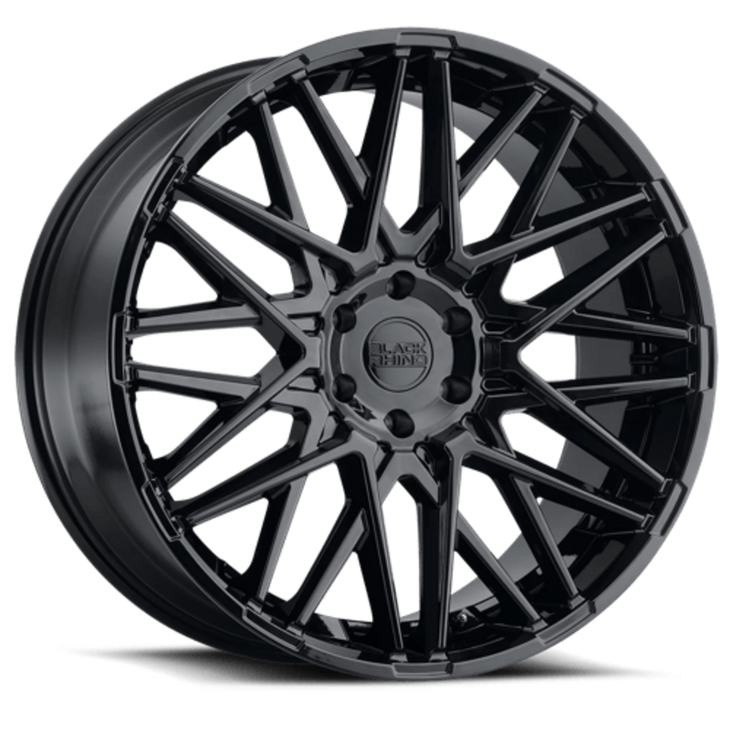 Black Rhino Morocco 20X9 5x127 ET30, Noir Brillant