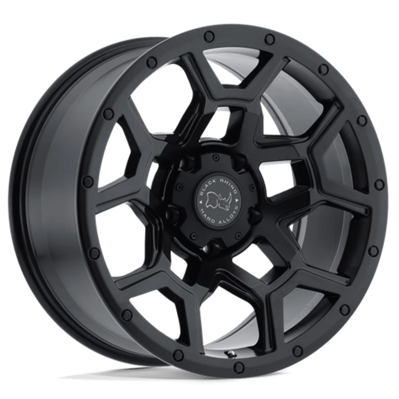 Black Rhino Overland 18X8 5x127 ET30, Noir Mat