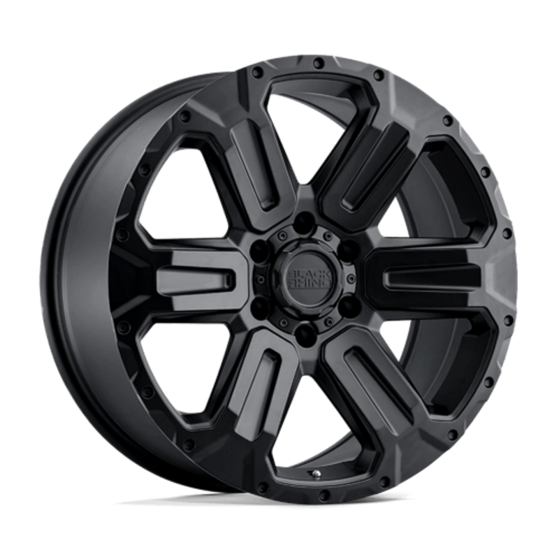 Black Rhino Wanaka 17X8.5 5x127 ET35, Noir Mat
