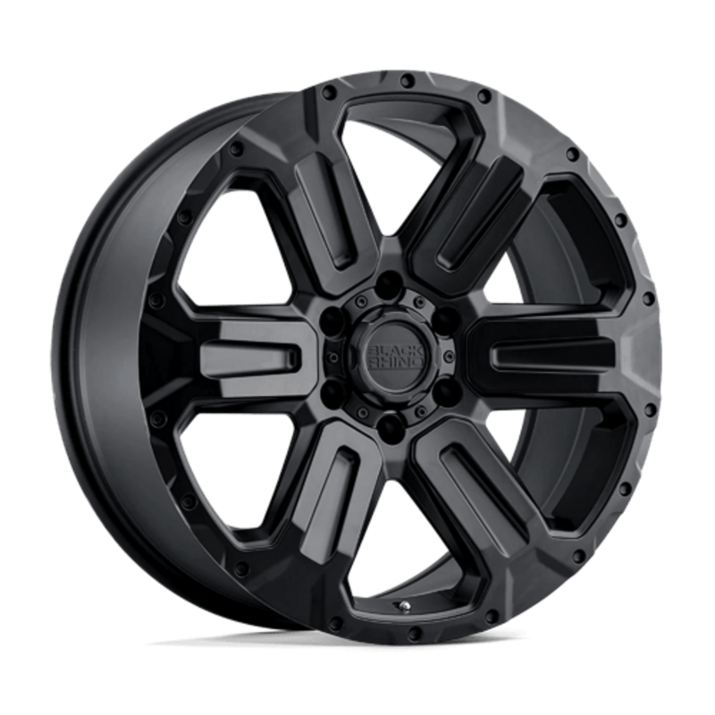Black Rhino Wanaka 20X9 6x139.7 ET12, Noir Mat