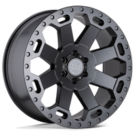 Black Rhino Warlord 17X9 8x165.1 ET12, Gunmetal Mat