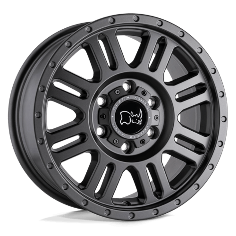 Black Rhino Yellowstone 17X8 6x130 ET45, Gunmetal Mat