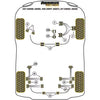 Silentbloc Powerflex pour Ligne d'Echappement (Type 38)