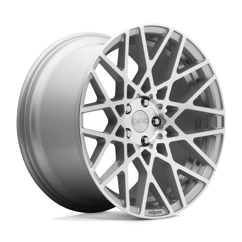 Rotiform BLQ 19X8.5 5x112 ET45, Gris Argenté Poli