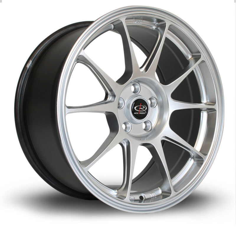 Rota Titan 17x7.5" 5x110 ET20, Gris Argenté / Poli