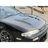Capot Triple Duct Carbone Car Modify Wonder Glare pour Nissan 200SX S14