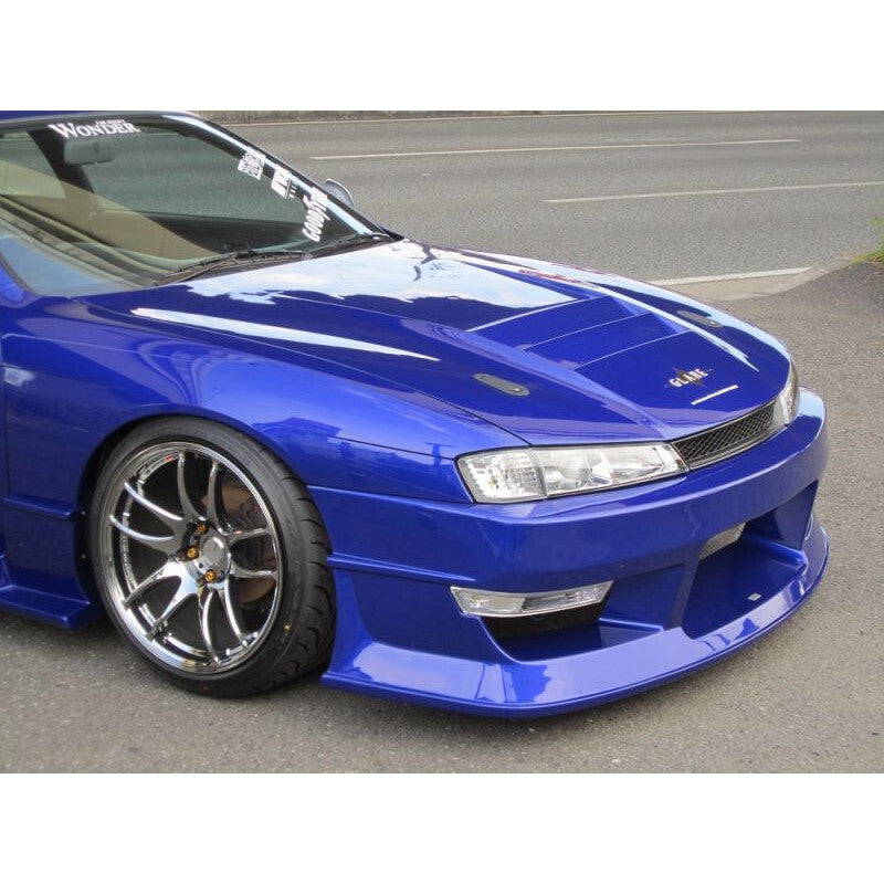 Capot Triple Duct Car Modify Wonder Glare pour Nissan 200SX S14A