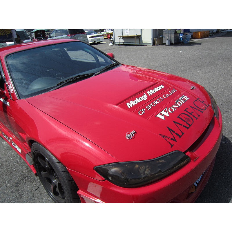 Capot Triple Duct Carbone Car Modify Wonder Glare pour Nissan Silvia S15