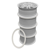 Anello protettivo per cerchio in plastica 14