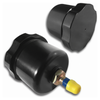 Schwarzer Aluminium-Bremsflüssigkeitsbehälter CompBrake