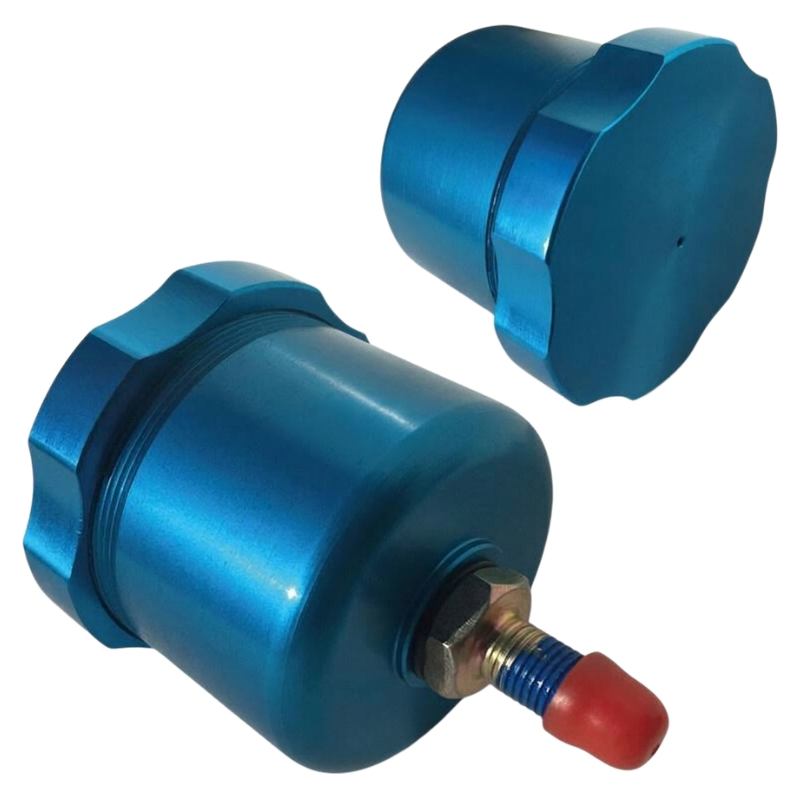 Blauer Aluminium-Bremsflüssigkeitsbehälter CompBrake