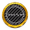 Tapacubo central Concaver - Carbono - Dorado anodizado