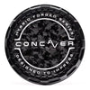 Tapón central Concaver - Fibra de carbono forjada - Negro anodizado