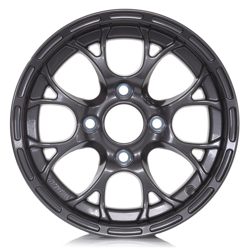 Jante Compomotive CXR 1363 13x6" 4x108 ET0, Gris Métallisé (Ford - 63.5 mm)