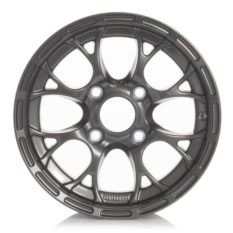 Jante Compomotive CXR 1382 13x8" 4x100 ET20, Gris Métallisé (Renault/Opel/VW - 73 mm)
