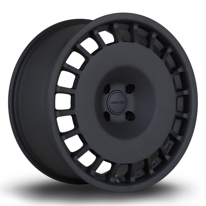 Rota D154 18x8.5" 4x108 ET35, Noir Satiné