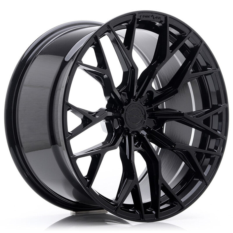 Concaver CVR1 20x9.5" (5 trous - sur mesure) ET22-40, Noir Platine