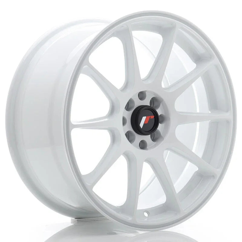 Japan Racing JR-11 17x8" 4x100/108 ET25, Blanc - Rasl'Bitume