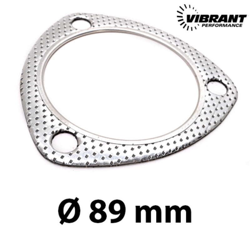Joint d'Echappement Vibrant Performance 89 mm - 3.5" (3 Trous)