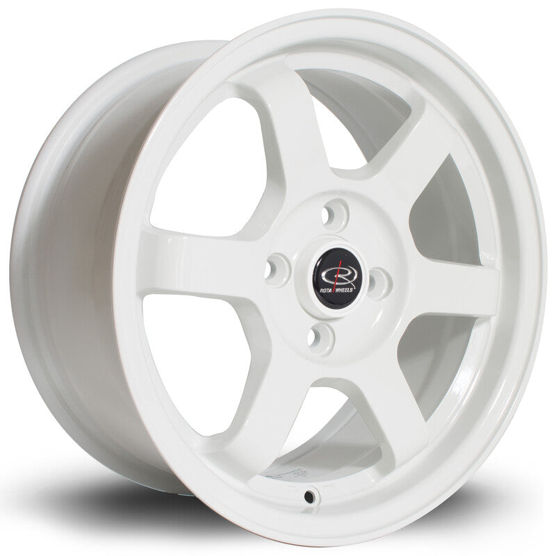 Rota Grid 15x7" 4x100 ET40, Blanc