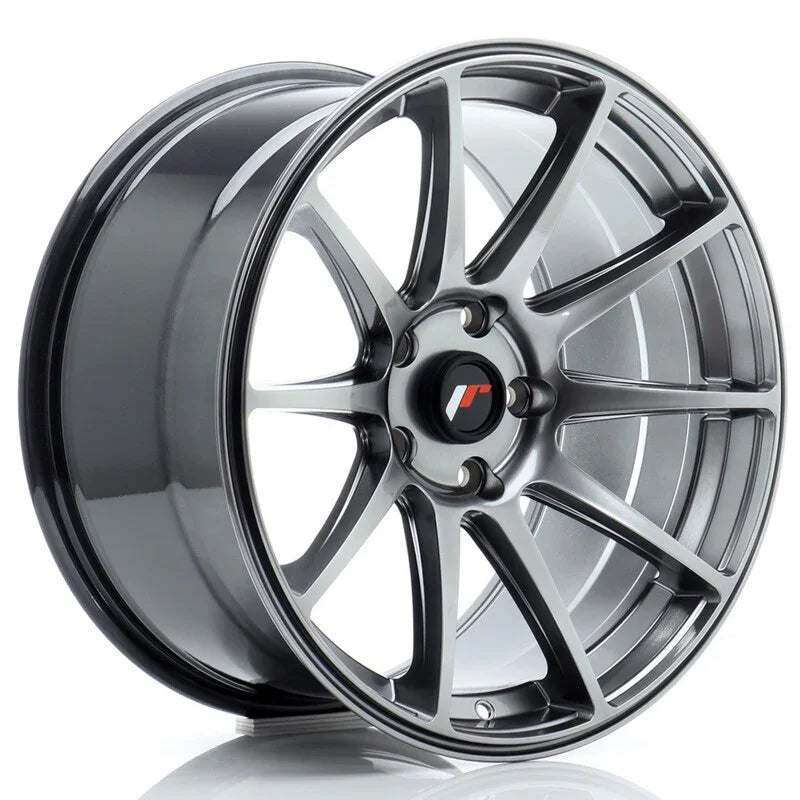 Japan Racing JR-11 Extreme Concave 18x9.5" 5x120 ET30, Hyper Black - Rasl'Bitume