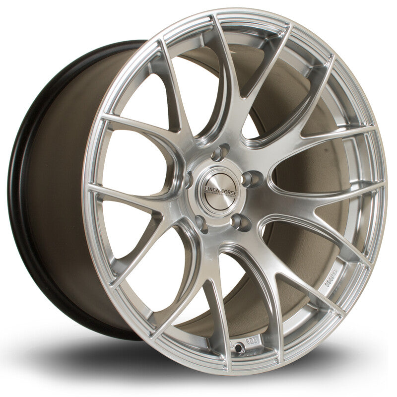 Rota LC818 19x11" 5x120 ET25, Gris Argenté / Poli
