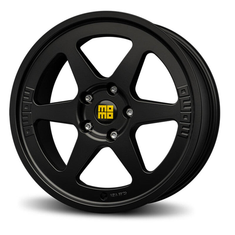 Momo Heritage 6 18x8" 5x112 ET45, Noir Mat