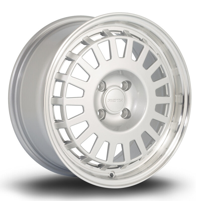Rota EG6 16x7" 4x108 ET35, Gris Argenté