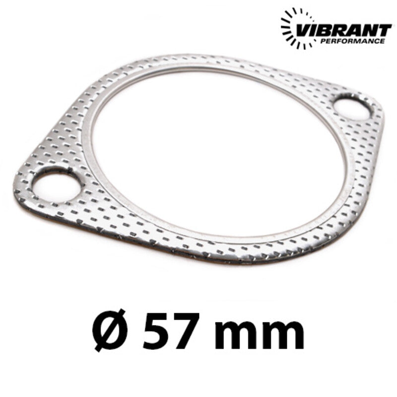 Joint d'Echappement Vibrant Performance 57 mm - 2.25" (2 Trous)